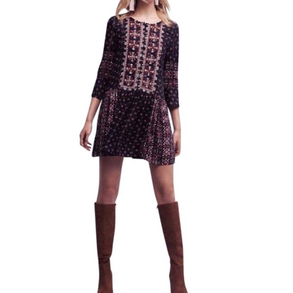 Kaleidoscope shirt dress by Vanessa Virginia